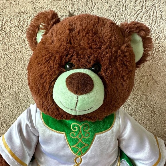 Build A Bear Thin Mints Teddy Bear Irish Dancing Girl Dress Girl Scouts … - Picture 4 of 12